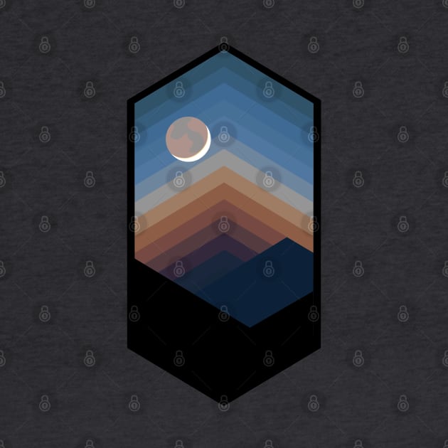 Moonset Cube by SteveGrime